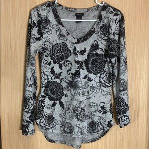 Soft Long Sleeve Rose shirt